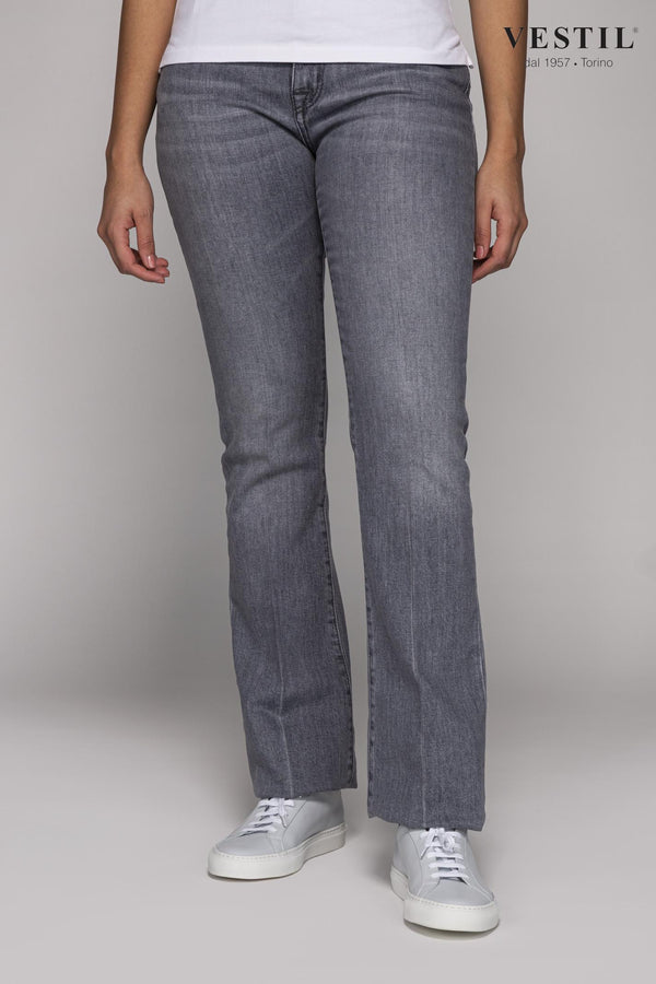 JACOB COHEN, women's gray jeans