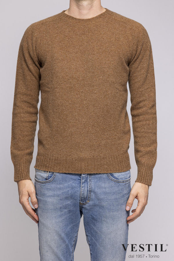 ALTEA, Wool crewneck sweater, shard, man
