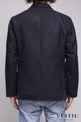 M Ceccarelli Giaccone Uomo 7028 QRNAVY M Ceccarelli 