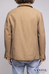 MEN'S FORTELA JACKET, HUNTING JACKET, DARK BEIGE