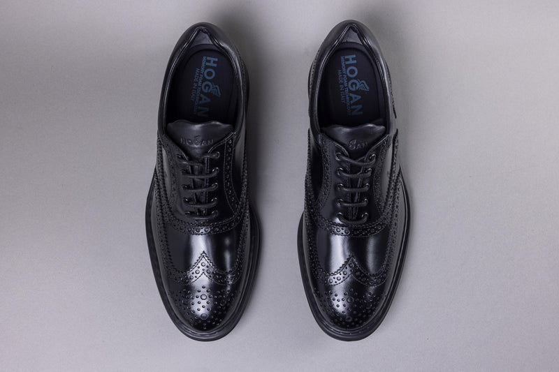 HOGAN, sports shoe, black, men