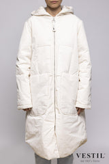 WOMEN'S OOF WEAR JACKET, PARKA, WHITE