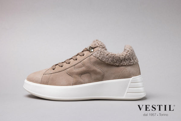 Hogan, sports shoe, beige, women<br>