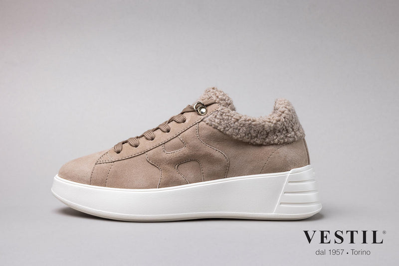Hogan, sports shoe, beige, women<br>