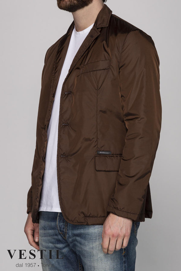 09 jacket, 3 buttons, padding, flap pockets