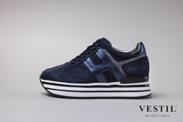 Hogan, sports shoe, blue, women