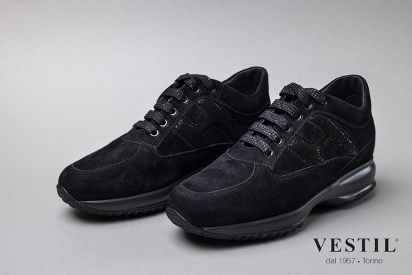 Hogan, sports shoe, black, women