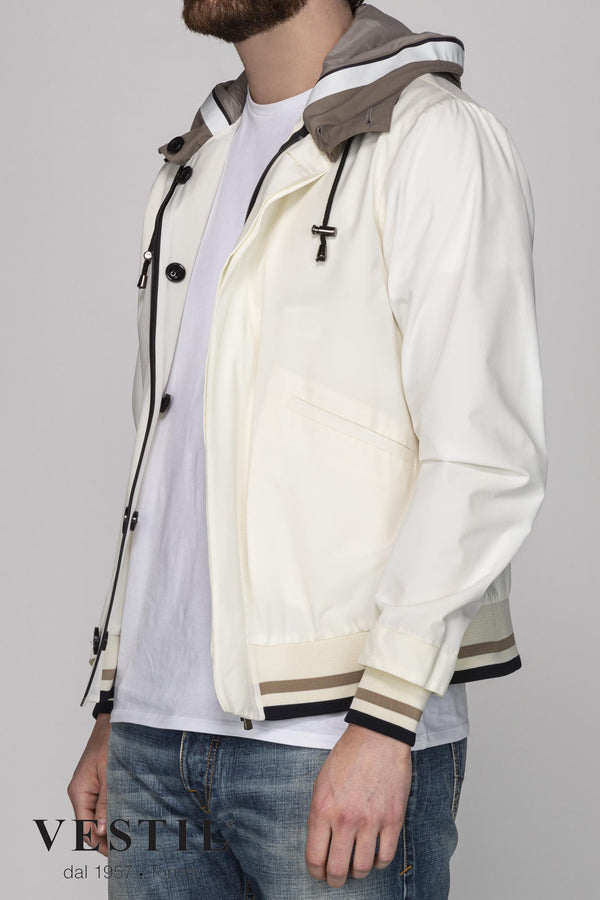 SHIRTS AGO, white men's jacket
