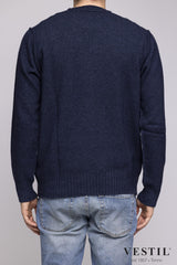 PRESIDENT'S Maglia Uomo 542CB03 WOOLBLENDPATCHDENIM PRESIDENT'S 
