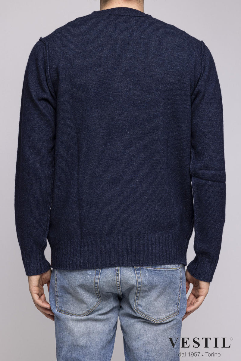 PRESIDENT'S Maglia Uomo 542CB03 WOOLBLENDPATCHDENIM PRESIDENT'S 