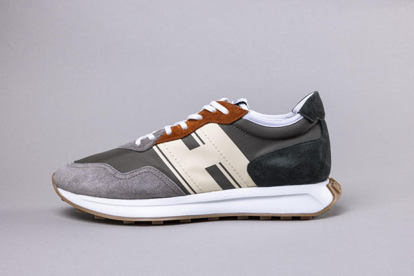 Hogan, sports shoe, gray green, men