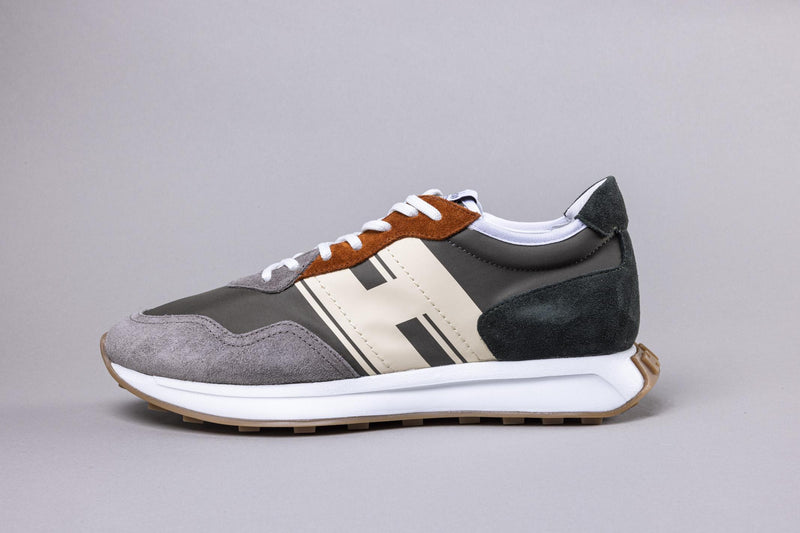 Hogan, sports shoe, gray green, men