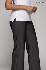 BIZZARRI, trousers, medium grey, women