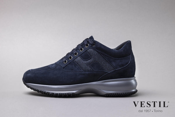 Hogan, sports shoe, blue, women
