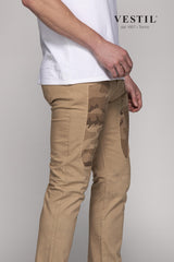 JECKERSON, Men's beige trousers