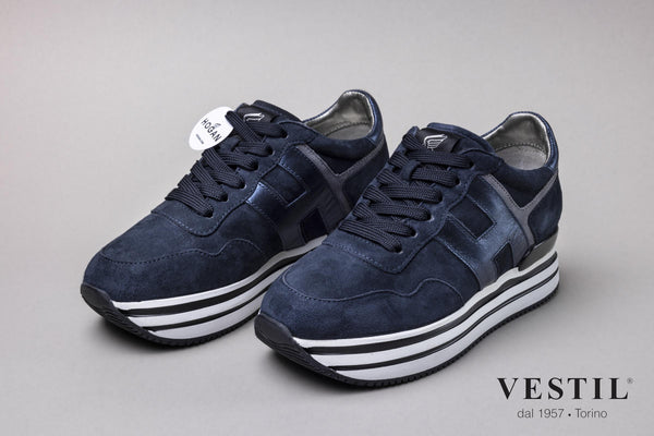 Hogan, sports shoe, blue, women
