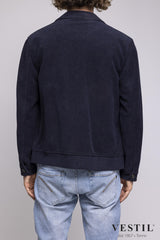 buttons - patch pocket - work jacket - straight bottom