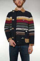 4 ganci riga multicolor inserti crosta collo in velluto MAM1348101L LVY30LB FAY ARCHIVE 