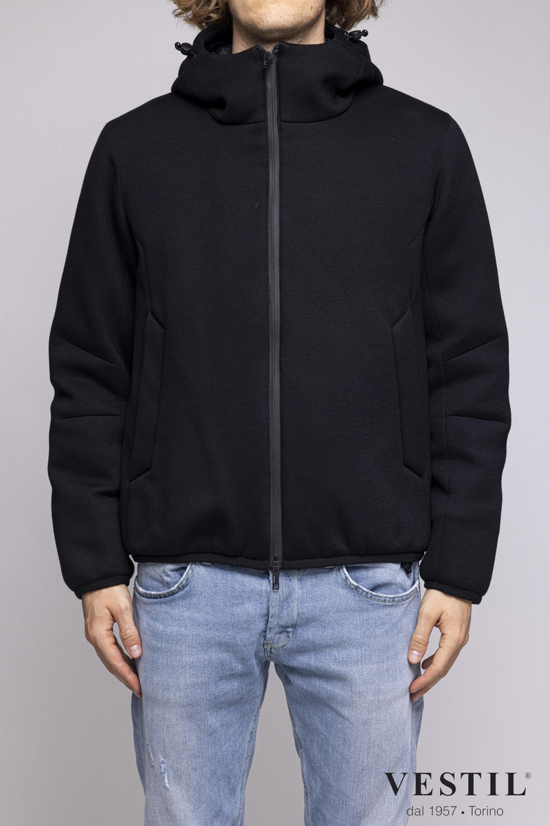 scuba zip fixed hood