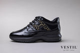 Hogan, sports shoe, black, women