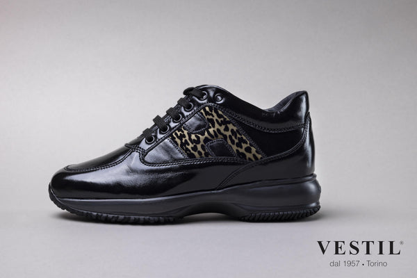Hogan, sports shoe, black, women