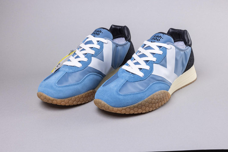 KEH.NOO, sports shoe, light blue, men