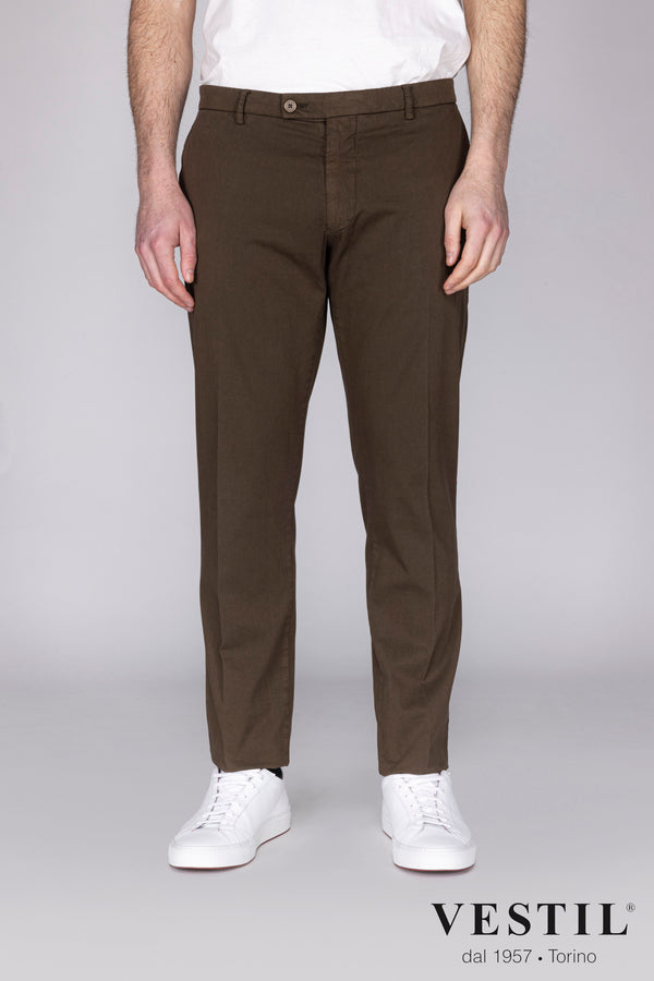 Berwich brown men's trousers