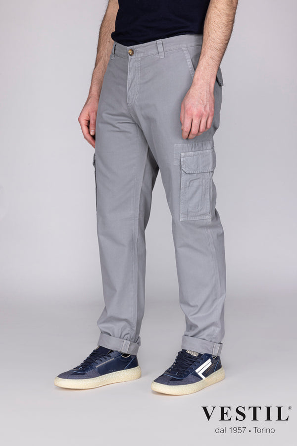 Brunello Cucinelli gray men's trousers