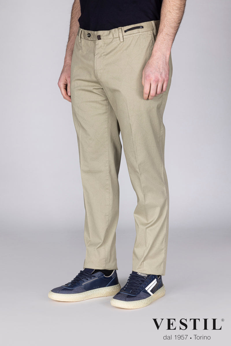 PT01 beige men's trousers