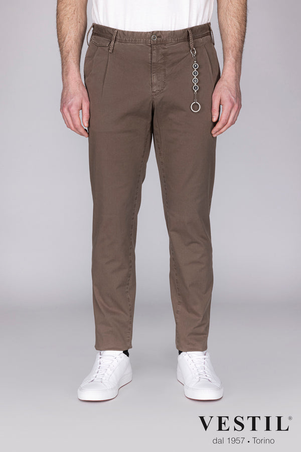 PT01 brown men's trousers