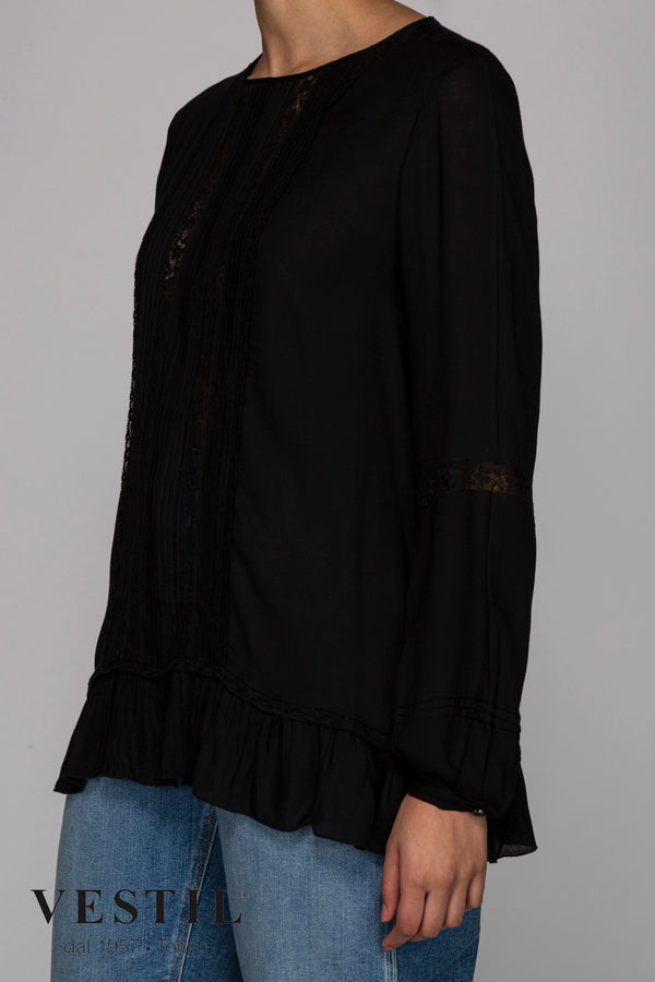 SIVIGLIA, women's black shirt