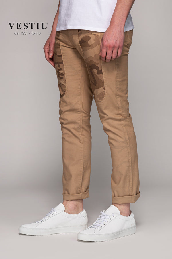 JECKERSON, Men's beige trousers