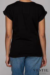 DEDICATED, T-shirt nero donna