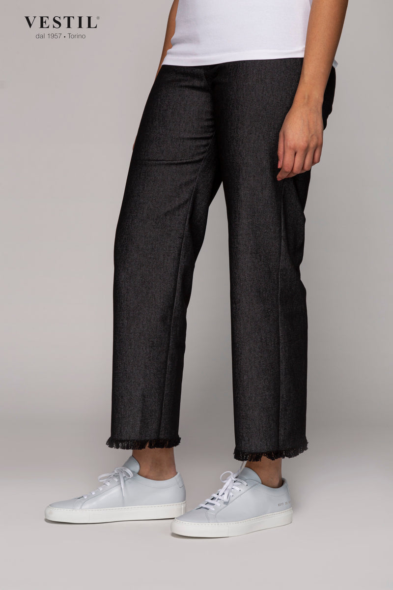 BIZZARRI, trousers, medium grey, women