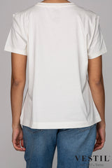 ECOALF, t-shirt bianca donna