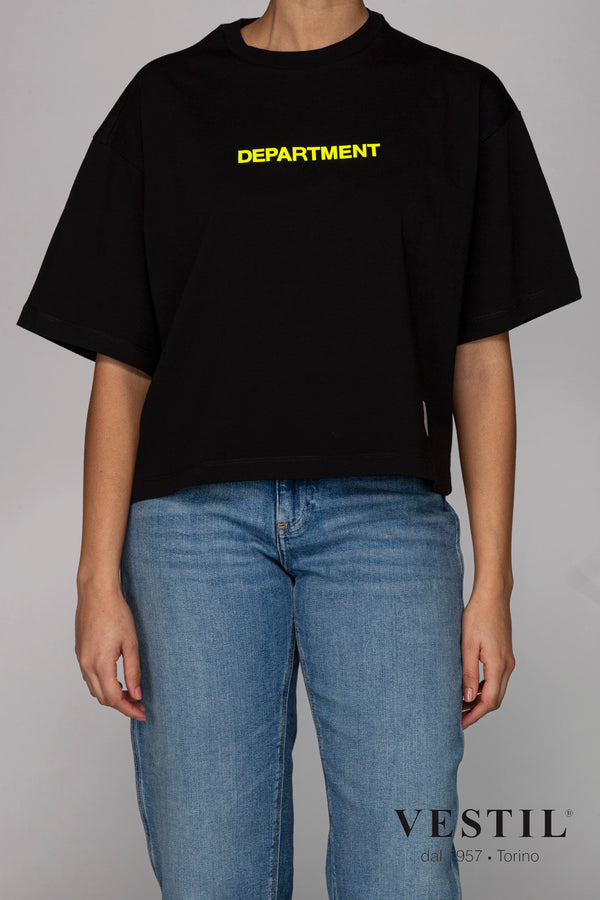 DEPARTMENT 5, t-shirt nero donna