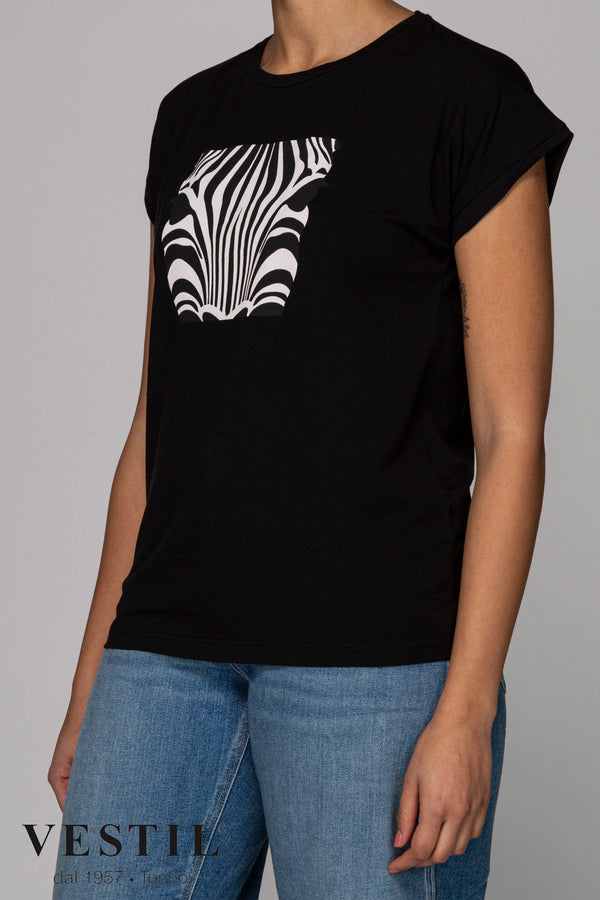 CORA black women's t-shirt