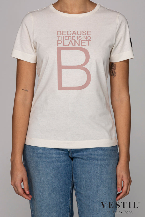 ECOALF, white women's t-shirt
