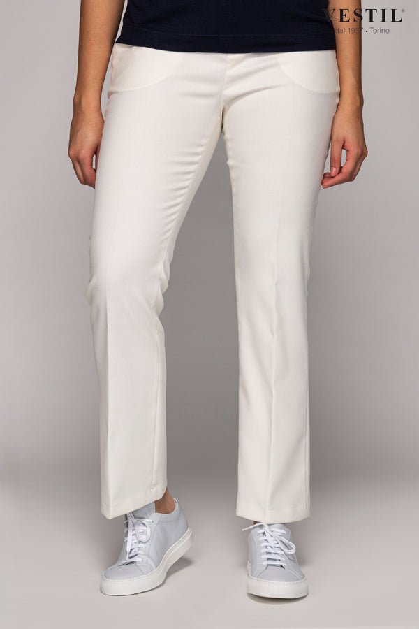 DEPARTMENT 5, women's white trousers