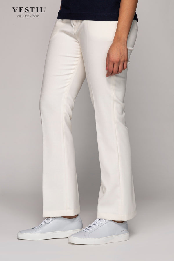 DEPARTMENT 5, women's white trousers