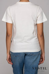 DEDICATED, t-shirt, bianco, donna