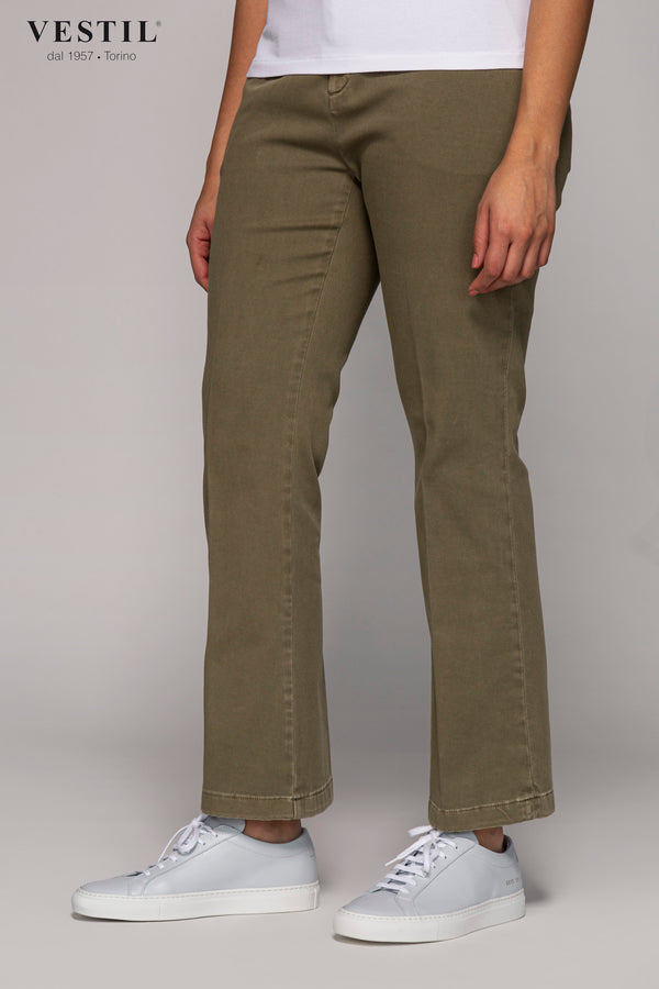 DEPARTMENT 5, women's military green trousers