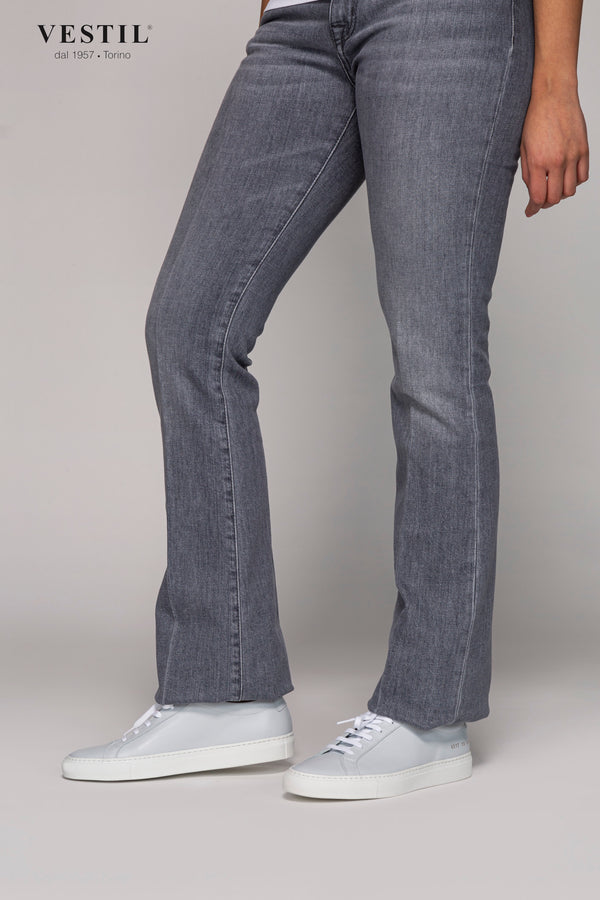 JACOB COHEN, women's gray jeans