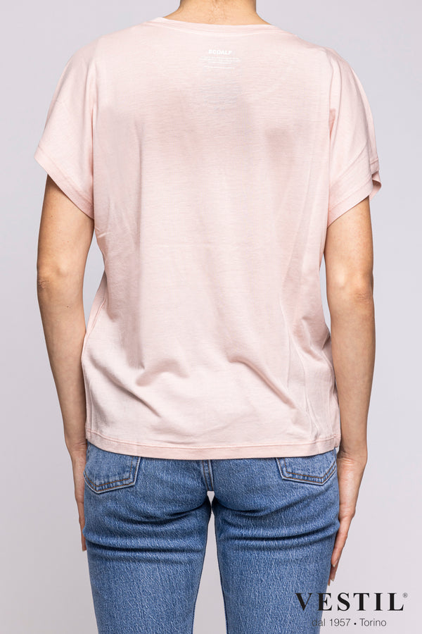ECOALF, t-shirt, rosa, donna